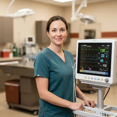 Dr. Priya Nair, Surgical Safety and Anesthesia Lead DVM overseeing canine anesthetic safety protocols at Dog Surgery in the Brandywine Valley Area in Wilmington DE